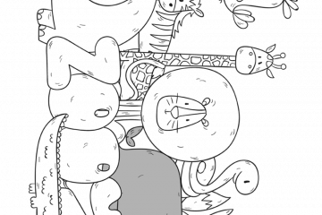 Zoo animals Archives - Print. Color. Fun! Free printables, coloring ...