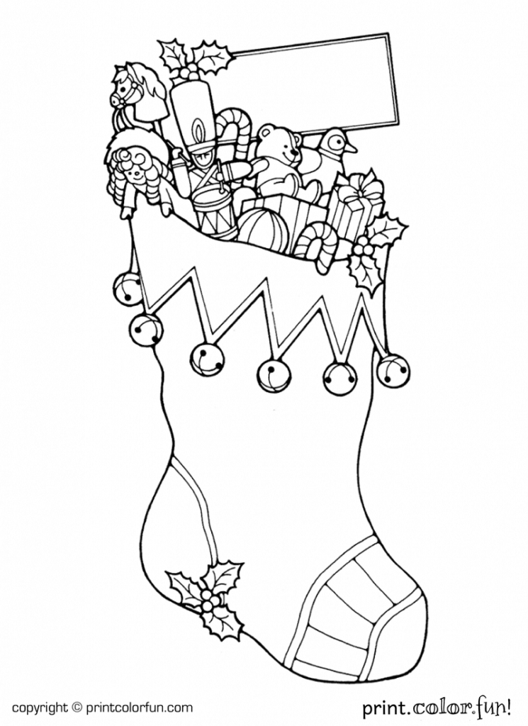 Christmas coloring pages & printables - Print. Color. Fun! Free ...