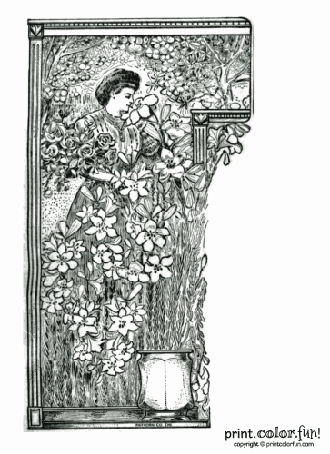 easter flowers 1905