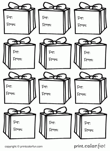 88 Coloring Pages Christmas Gift Boxes Images & Pictures In HD