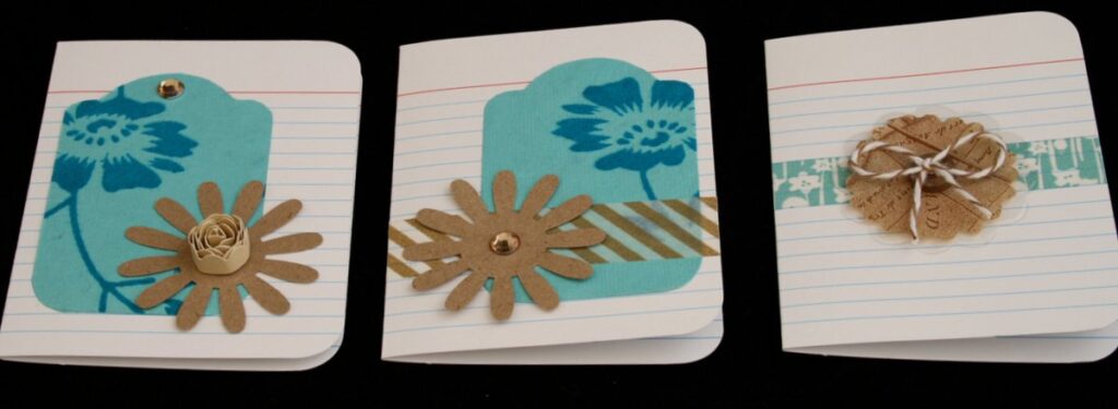 Easy & creative craft projects to make with basic lined index cards, at