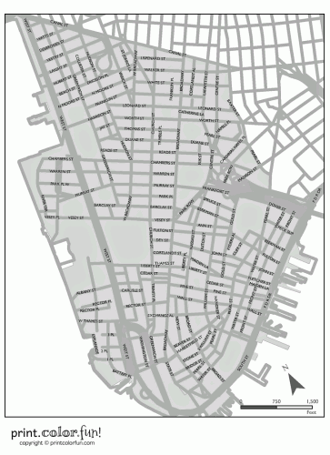 map manhattan