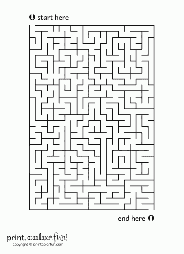 12 Free Online Mazes (Easy, Medium, and Hard)