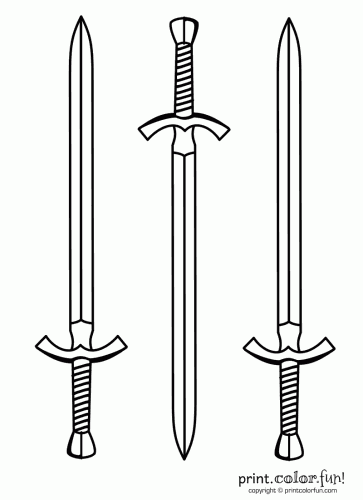 three swords
